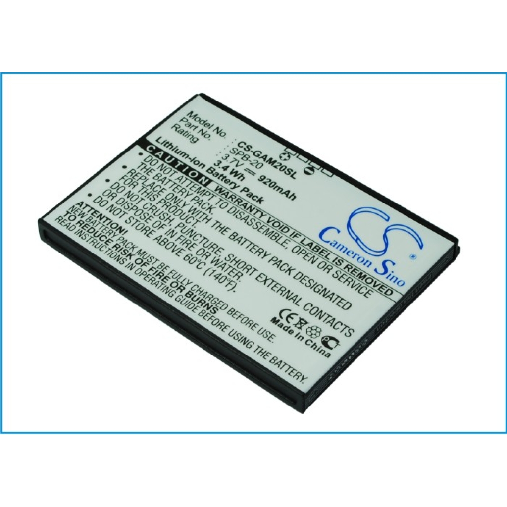 Battery Replaces 361-00039-20_07G016793450