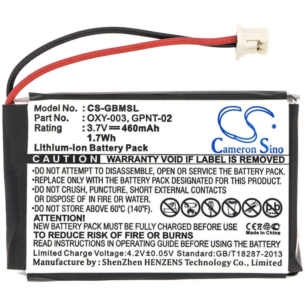 Batterier Ersätter OXY-003