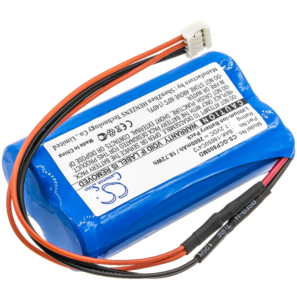 Battery Replaces BAK-18650C4*2