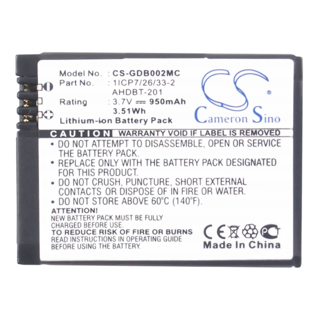 Battery Replaces AHDBT-301