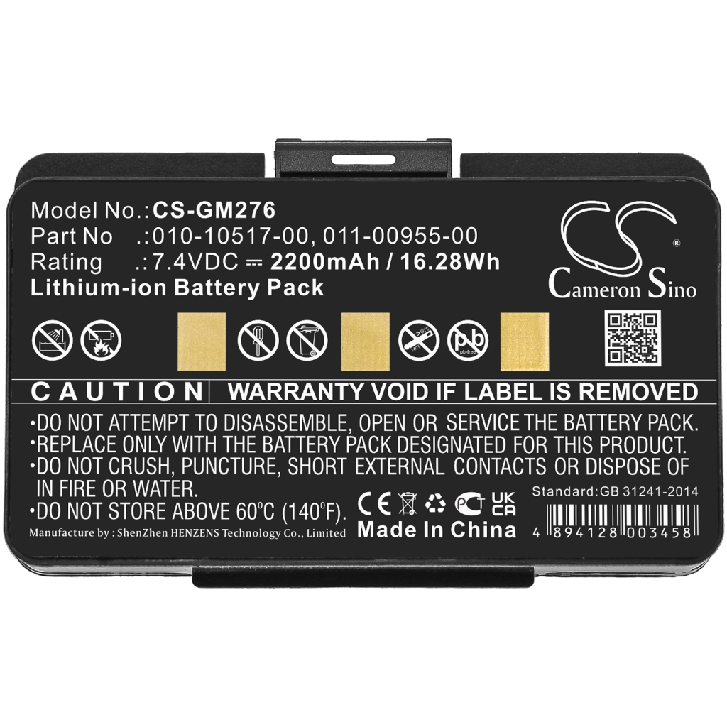 Battery Replaces 010-10517-01