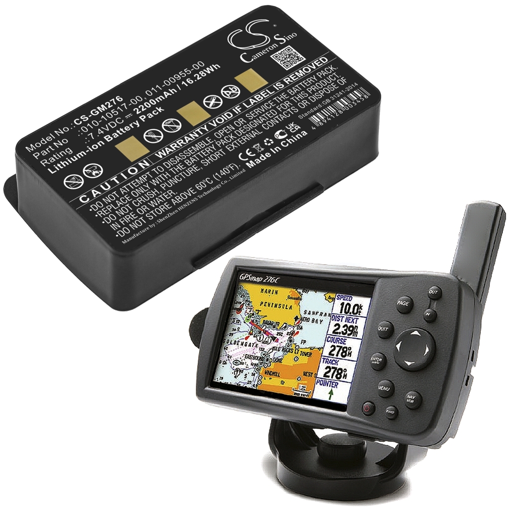 Batterier för navigering (GPS) Garmin CS-GM276