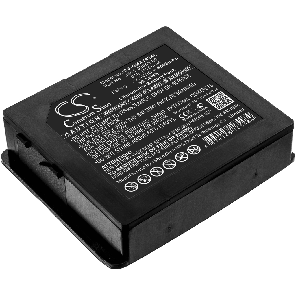 Batterier för navigering (GPS) Garmin Aera 796