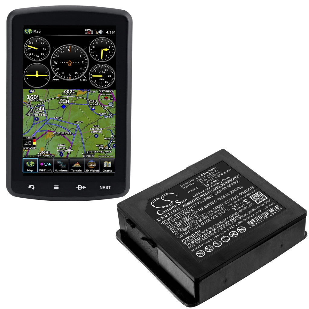 GPS, Navigator Battery Garmin Aera 796