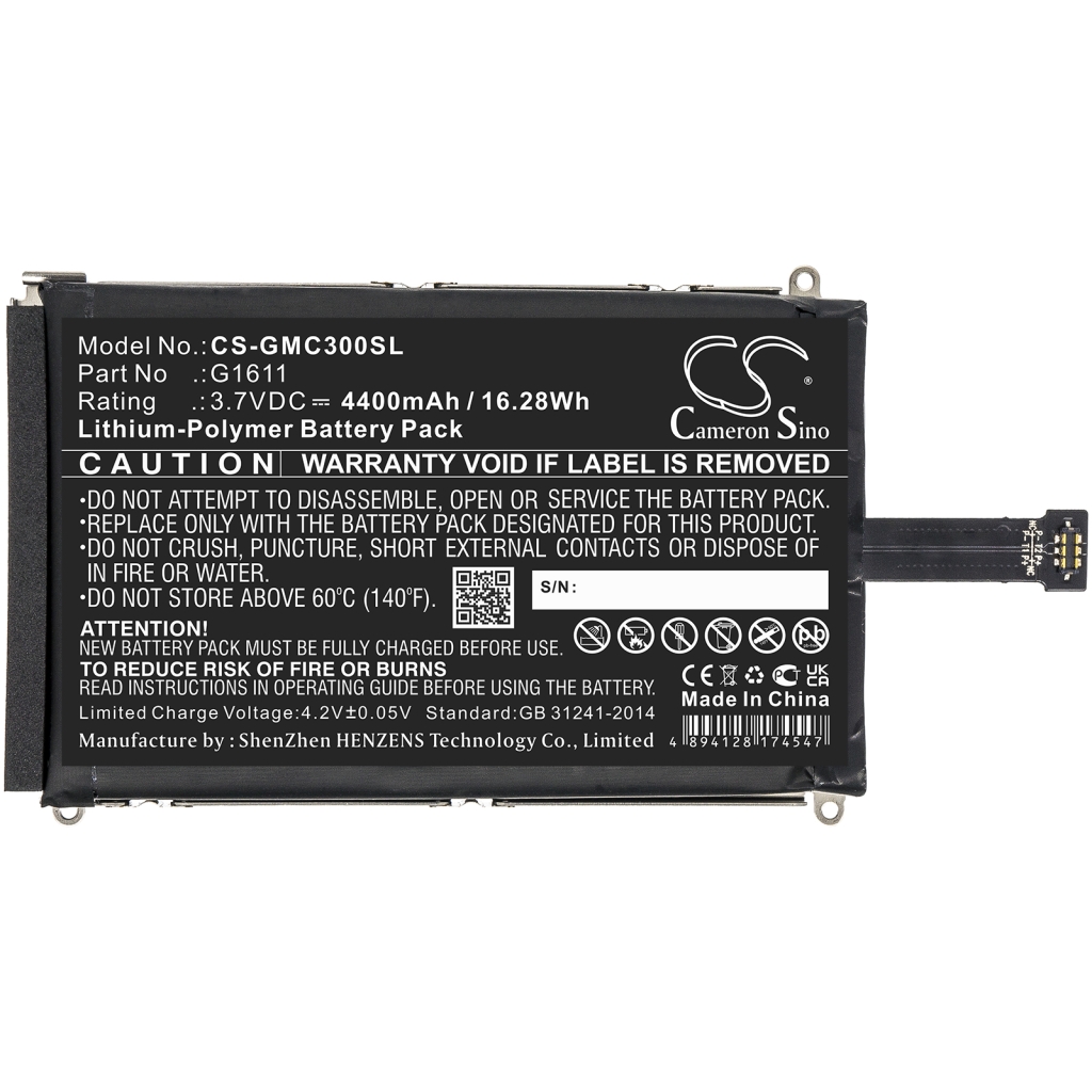 Batterier Batterier för hotspots CS-GMC300SL