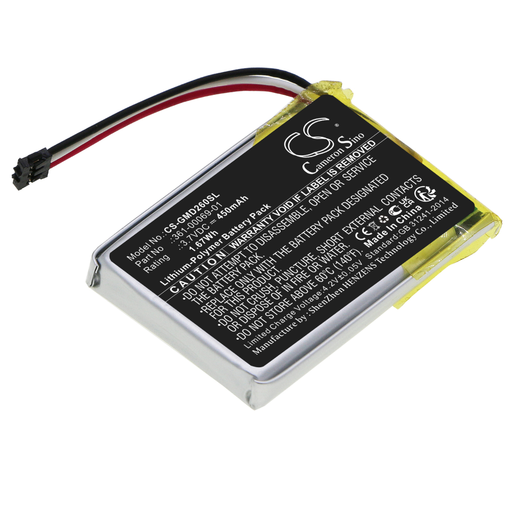 Batterier till hundhalsband Garmin CS-GMD260SL