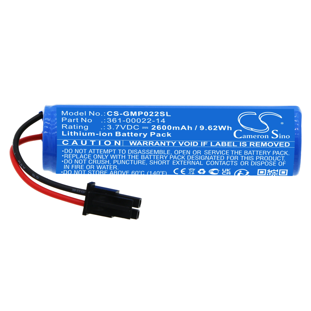 Batterier till hundhalsband Garmin CS-GMP022SL
