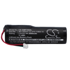 Kompatibel batteribyte för Garmin 010-11864-10,361-00023-13