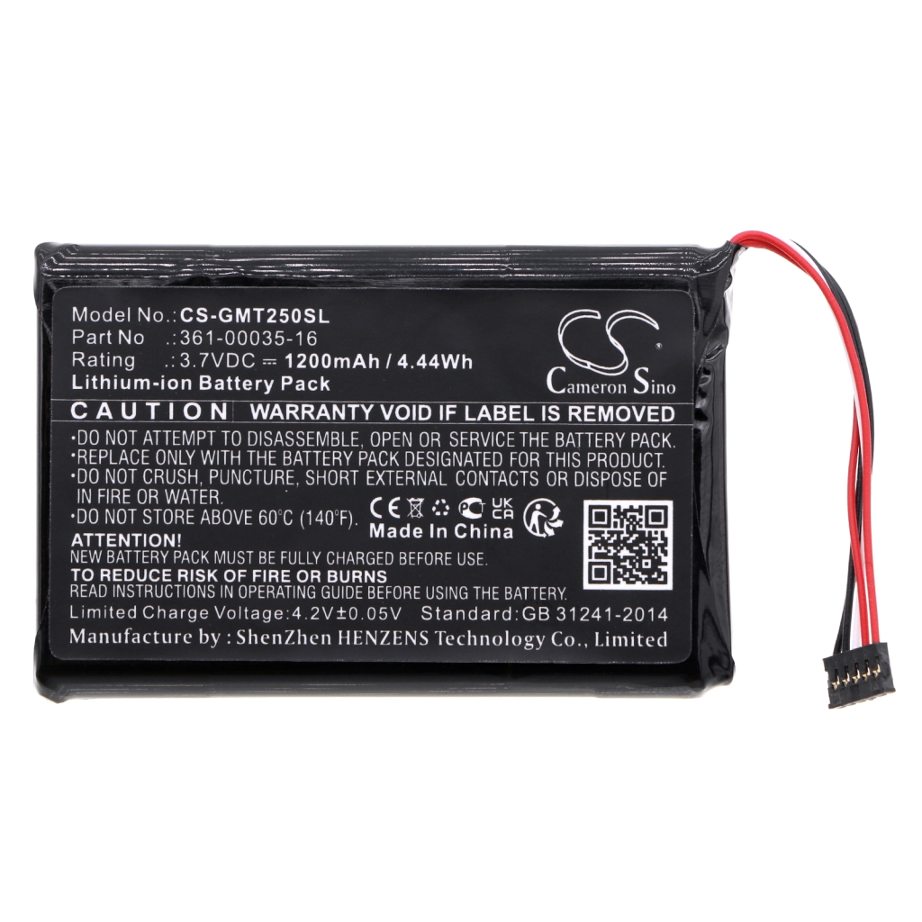 Batterier till hundhalsband Garmin CS-GMT250SL