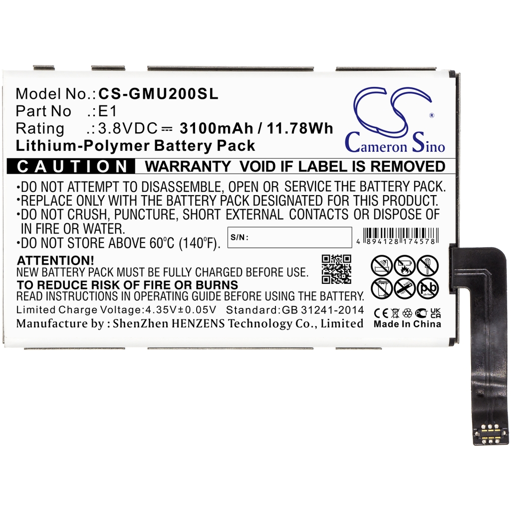 Batterier Ersätter U2S