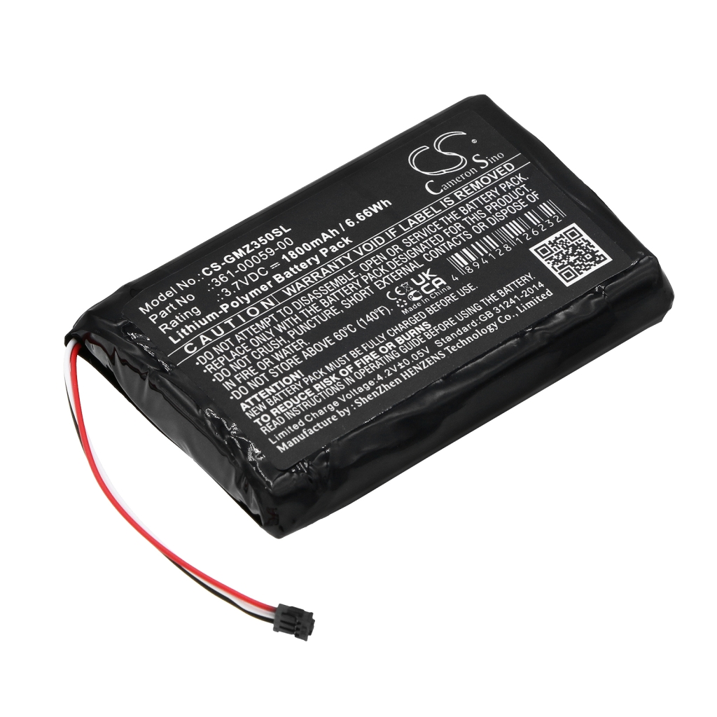 Batterier för navigering (GPS) Garmin CS-GMZ350SL