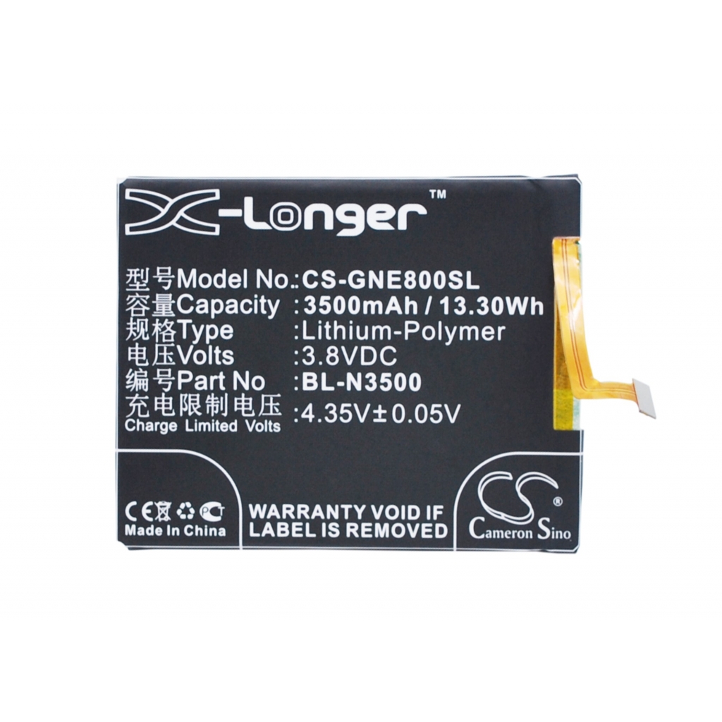 Batterier Ersätter BL-N3500