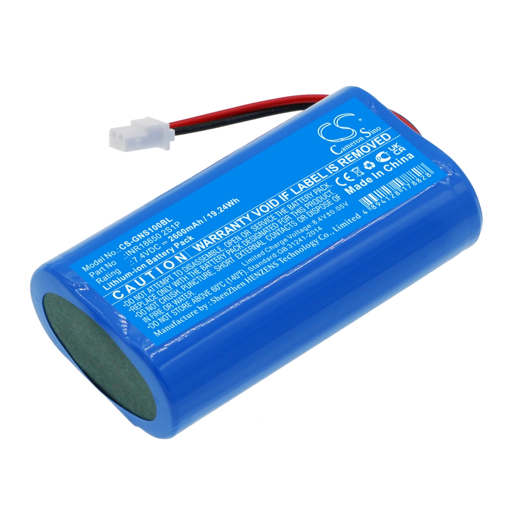 Batterier för medicintekniska produkter Chi escape CS-GNS100BL