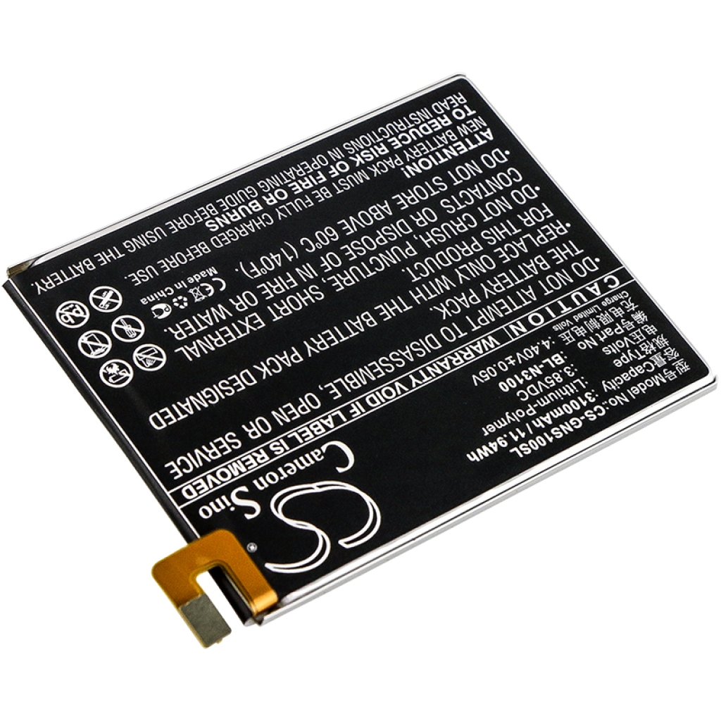 Batterier Ersätter S10 Lite