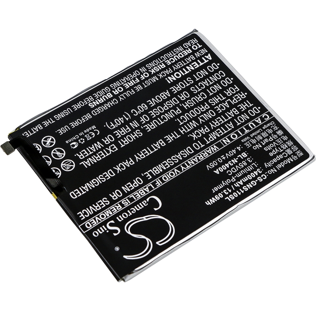 Batterier till mobiltelefoner GIONEE CS-GNS110SL