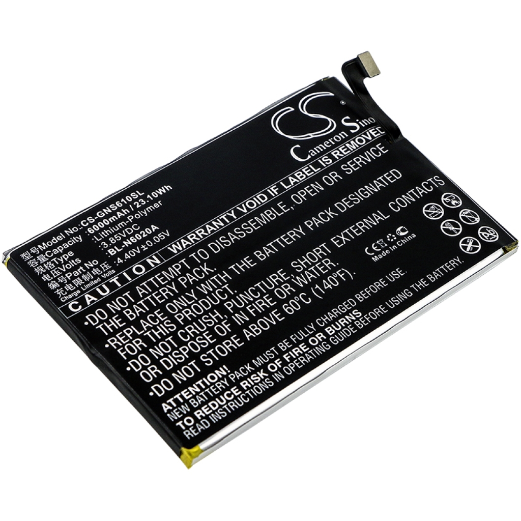 Mobile Phone Battery GIONEE CS-GNS610SL