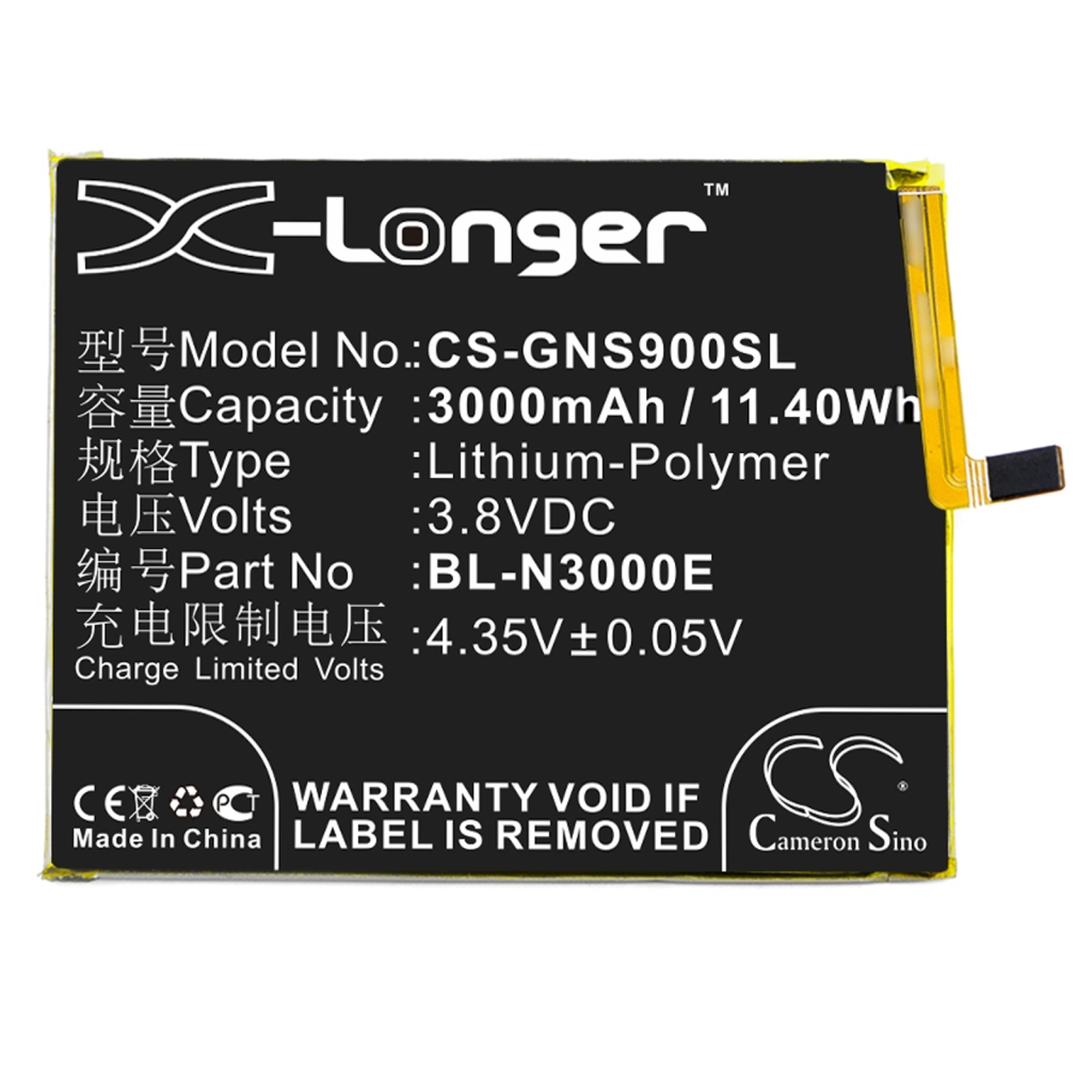 Mobile Phone Battery GIONEE CS-GNS900SL