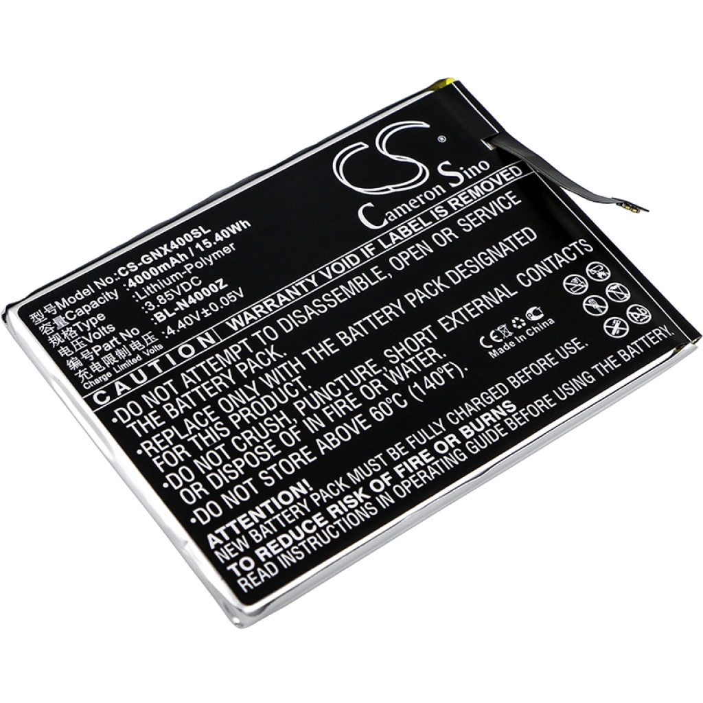 Batterier Ersätter Allview X4 Soul Style Dual SIM TD-LTE