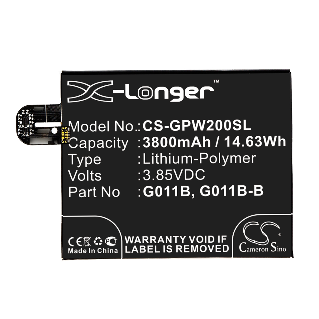 Batterier Ersätter G011B-B