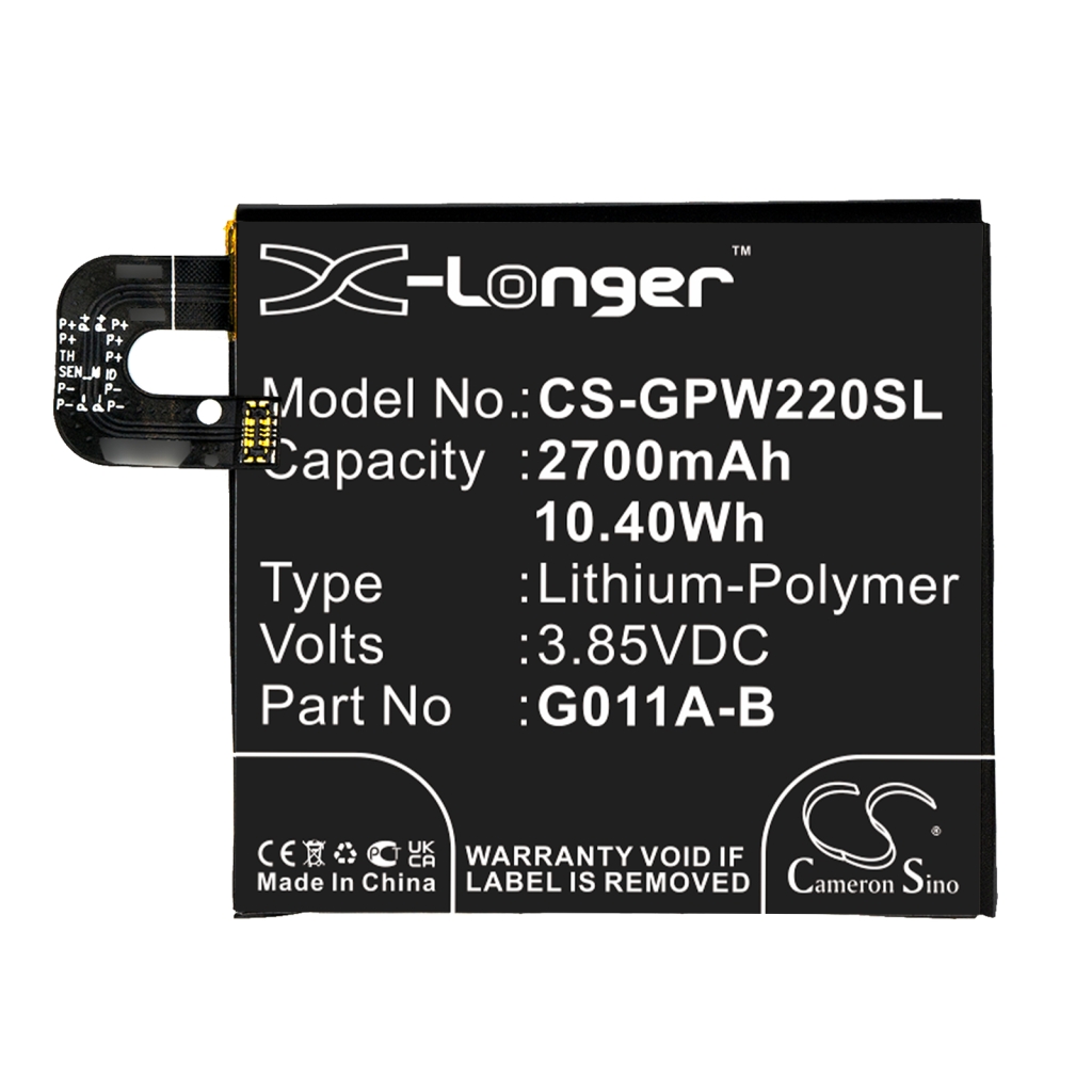 Batterier Ersätter G011A-B