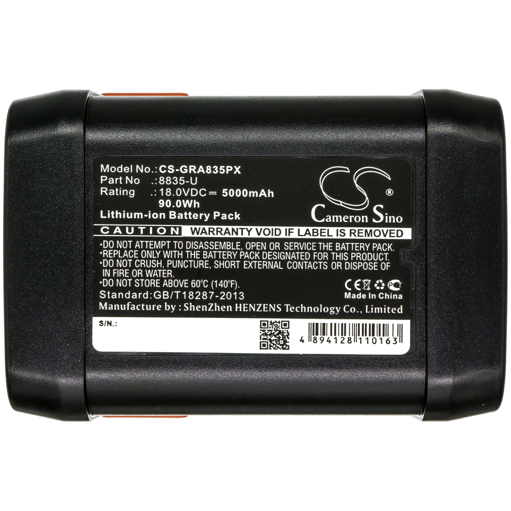 Batterier för verktyg Gardena CS-GRA835PX