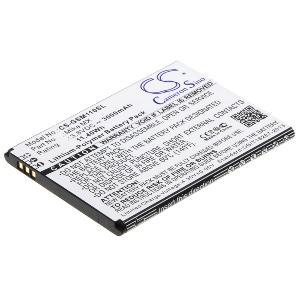 Batterier till mobiltelefoner GSmart CS-GSM110SL