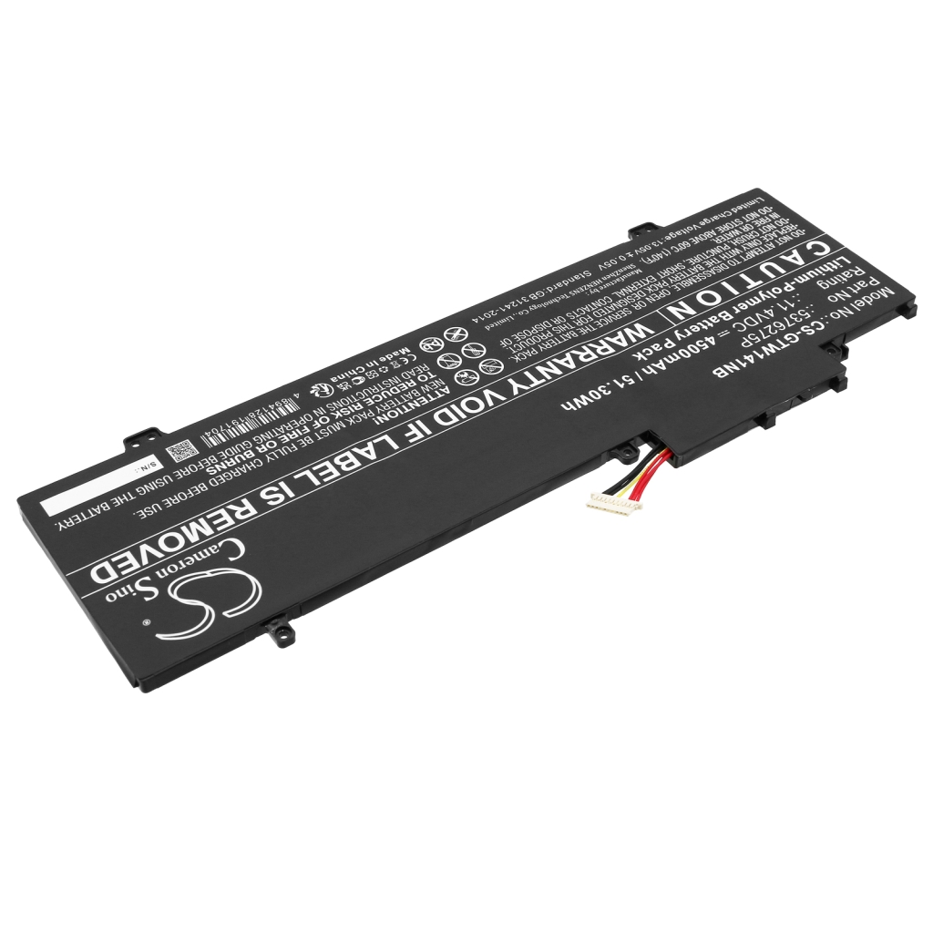 Batterier Ersätter NV-509067-3S
