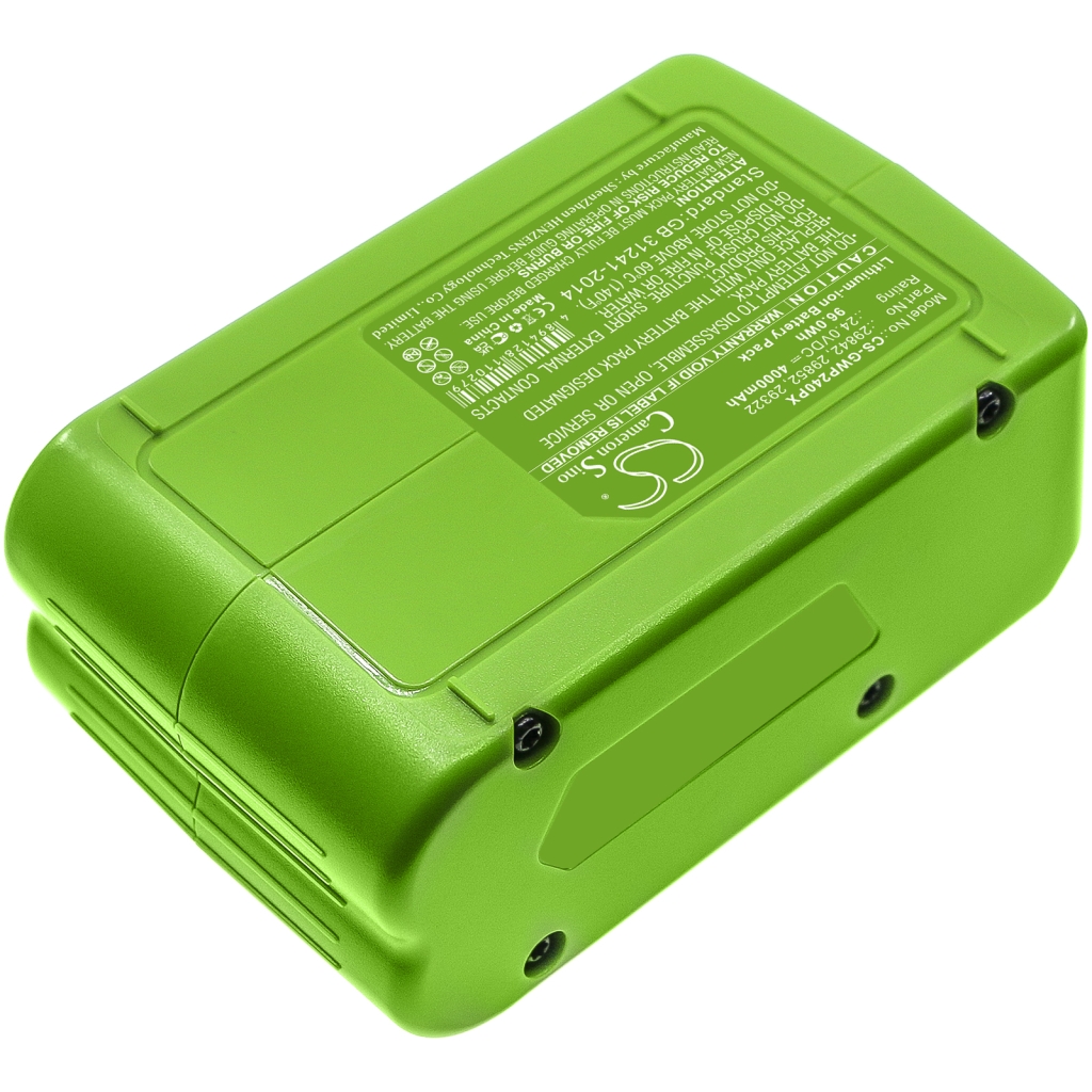 Batterier för verktyg Greenworks CS-GWP240PX