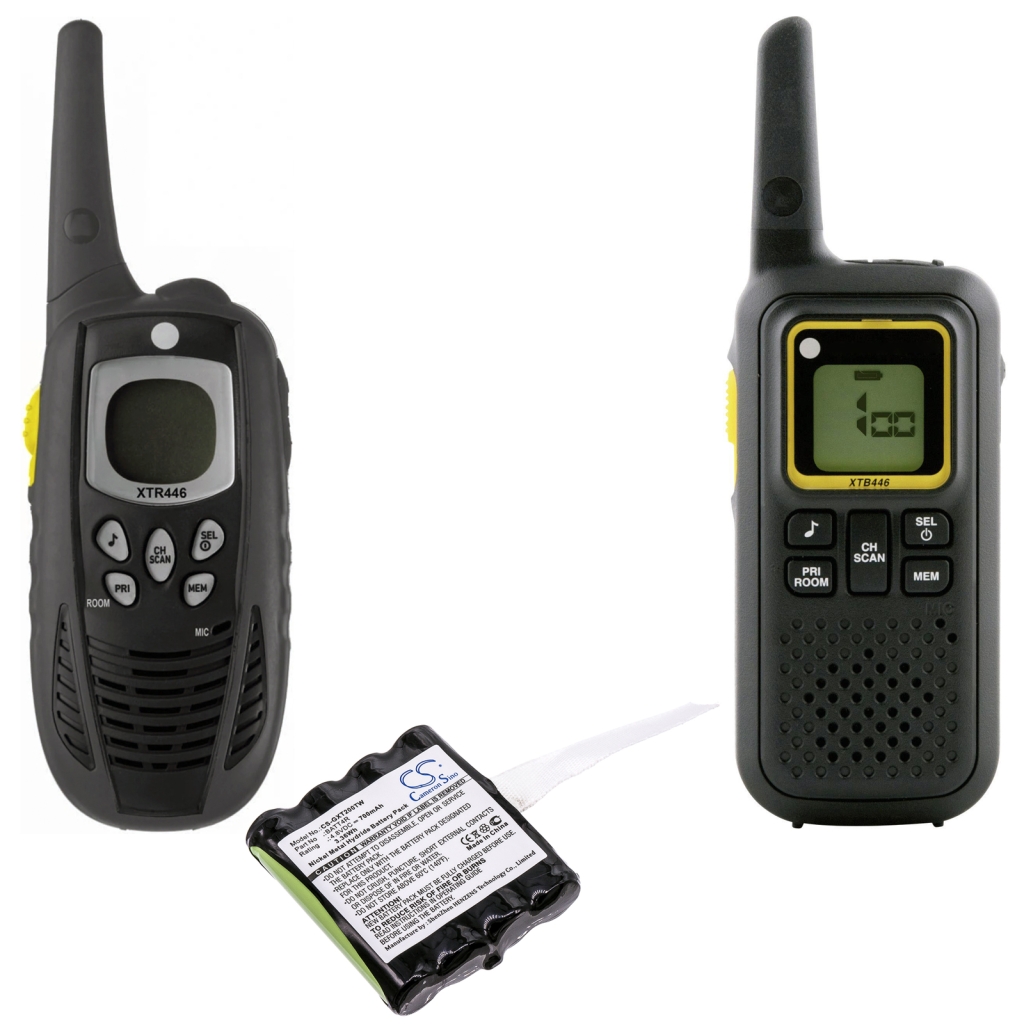 Batterier till radioapparater Motorola CS-GXT200TW