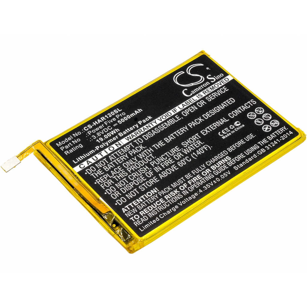 Batterier till mobiltelefoner Highscreen CS-HAR120SL