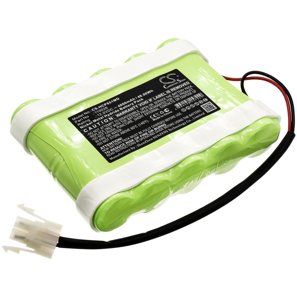 Batterier Ersätter Defibrillator SCP852
