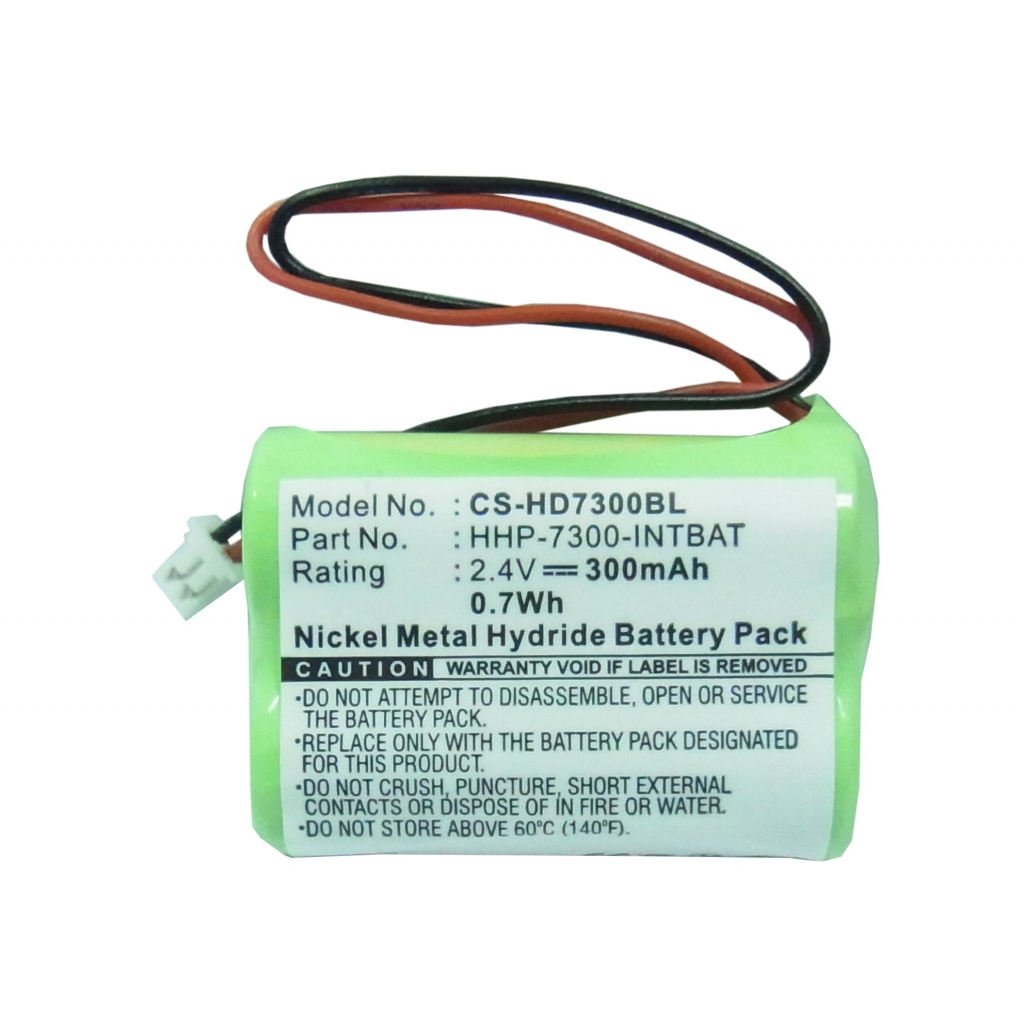 Batterier Ersätter HHP-7300-INTBAT