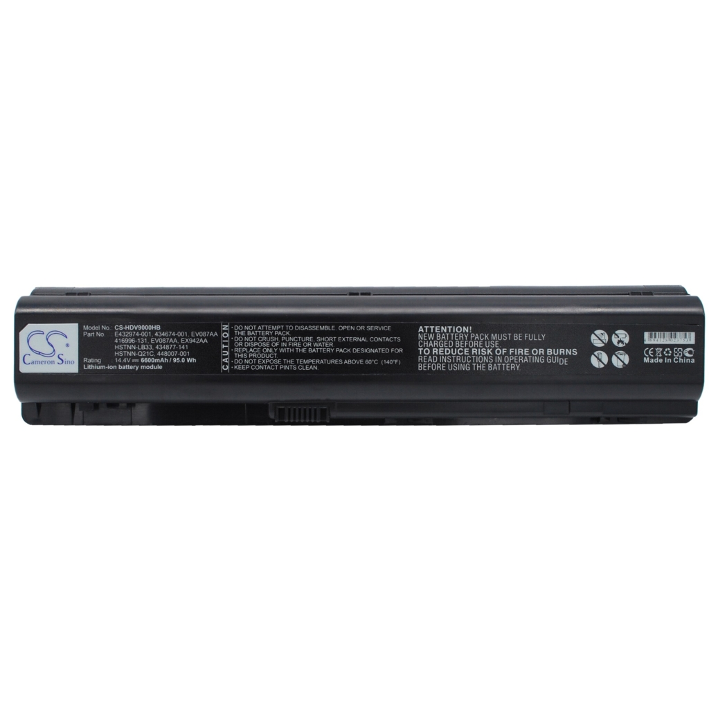 Notebook battery HP Pavilion dv9017TX