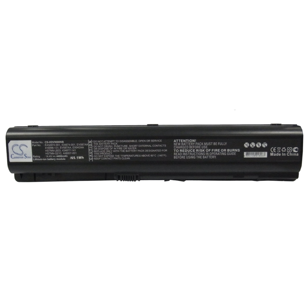 Notebook battery HP Pavilion dv9500z