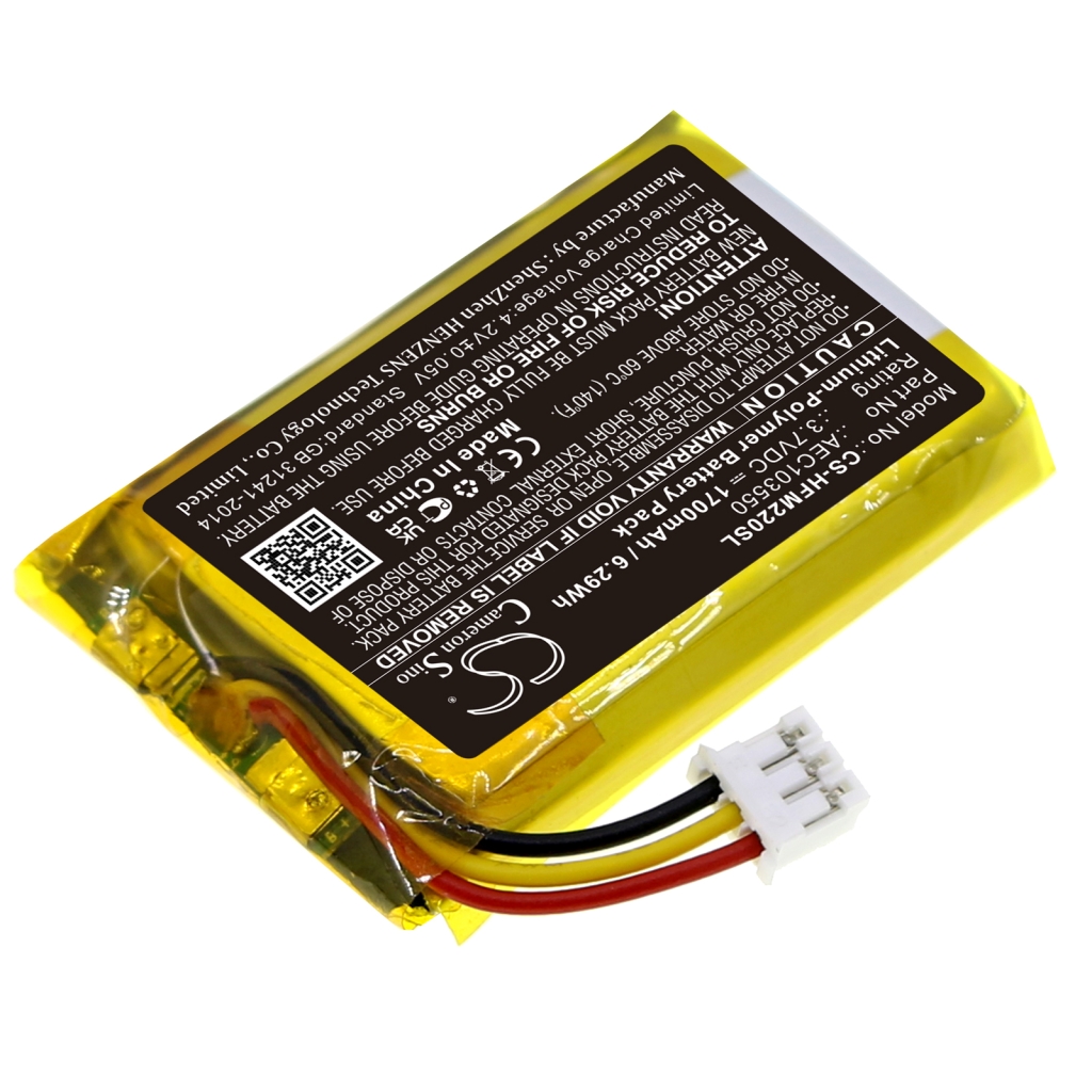 Batterier Batterier för förstärkare CS-HFM220SL