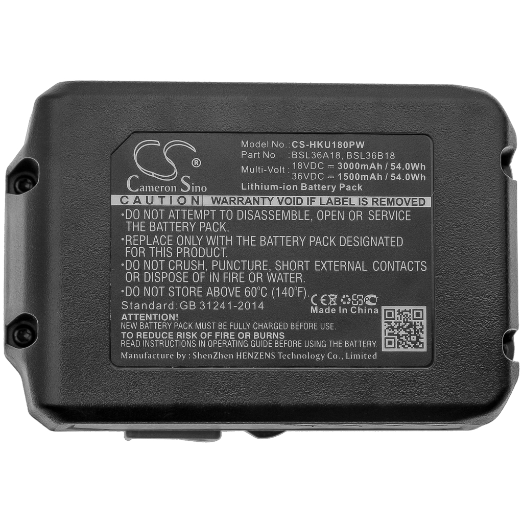 Battery industrial Hikoki CG36DA(L)