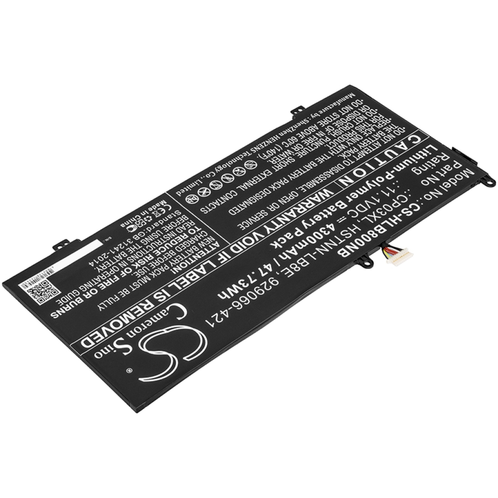 Batterier Ersätter Spectre X360 13-ae000