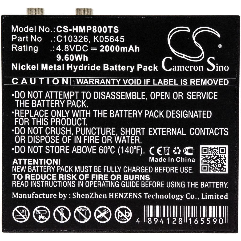 Batterier Ersätter C10326