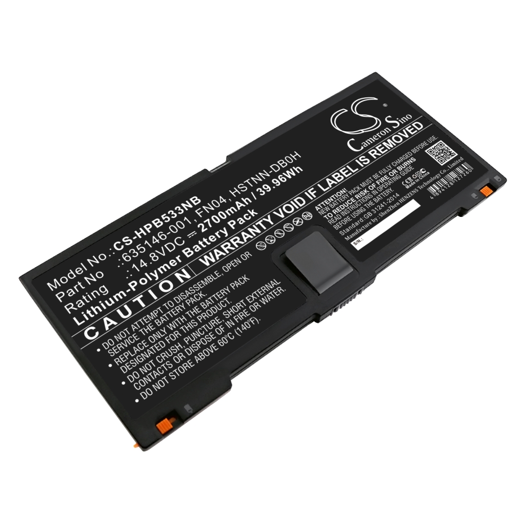 Batterier Ersätter ProBook 5330M-LZ018LT