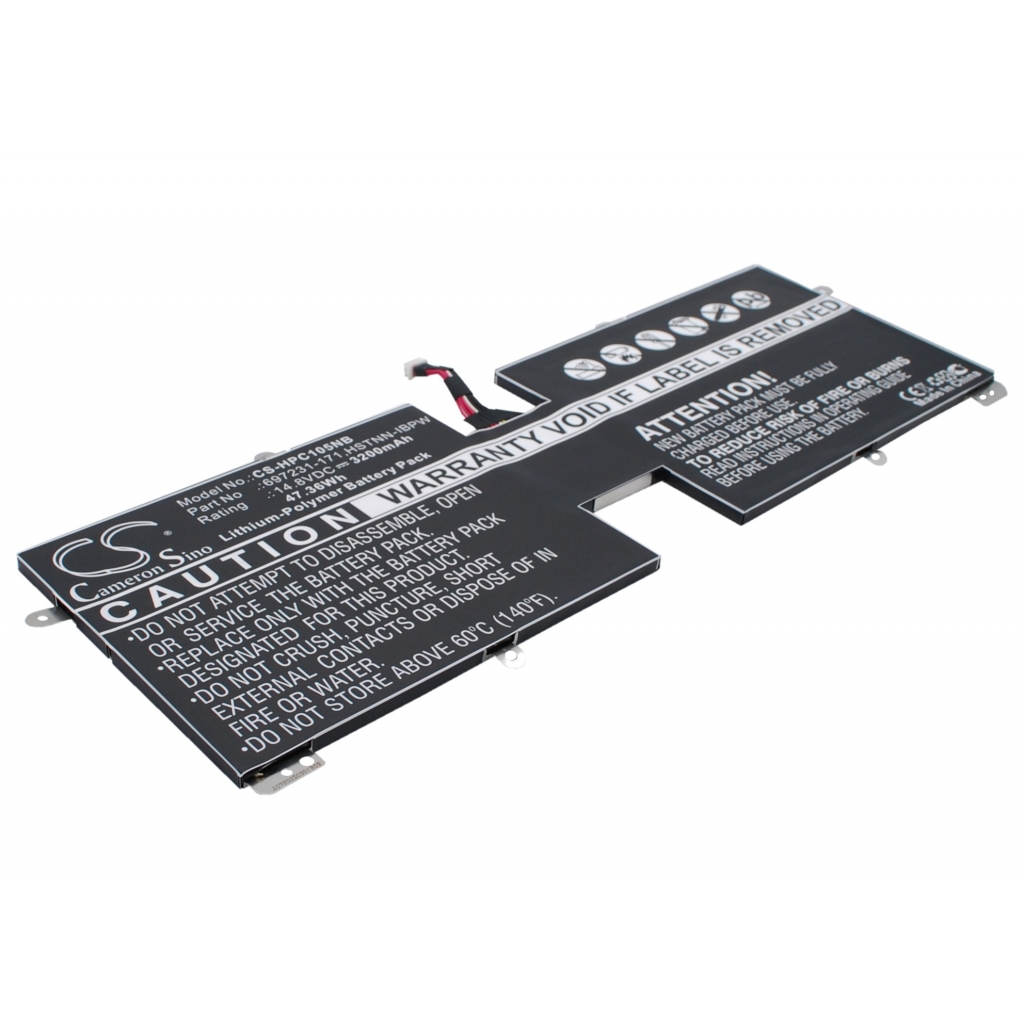 Batterier Ersätter Spectre XT TouchSmart Ultrabook 15-4095ca