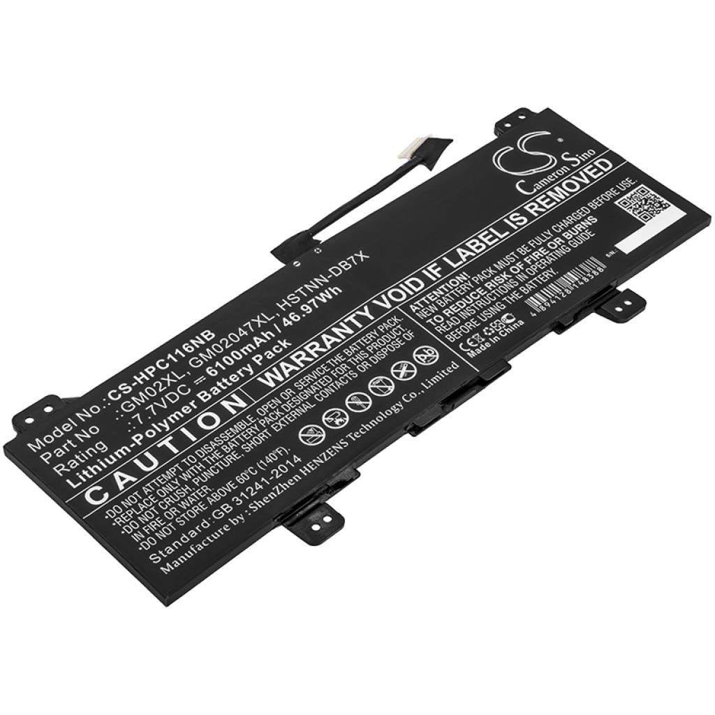 Battery Replaces GM02047XL