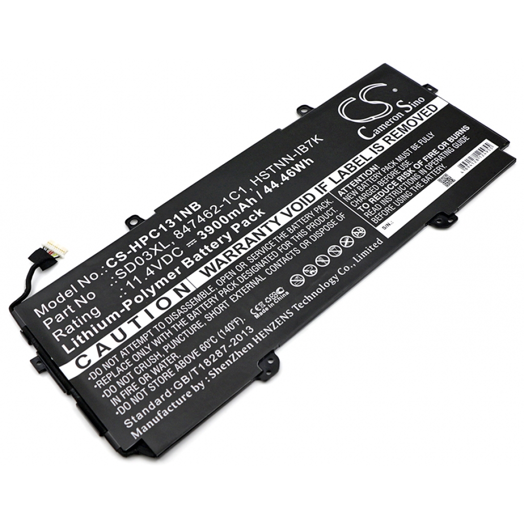 Batterier Ersätter Chromebook 13 G1-X8Z25US
