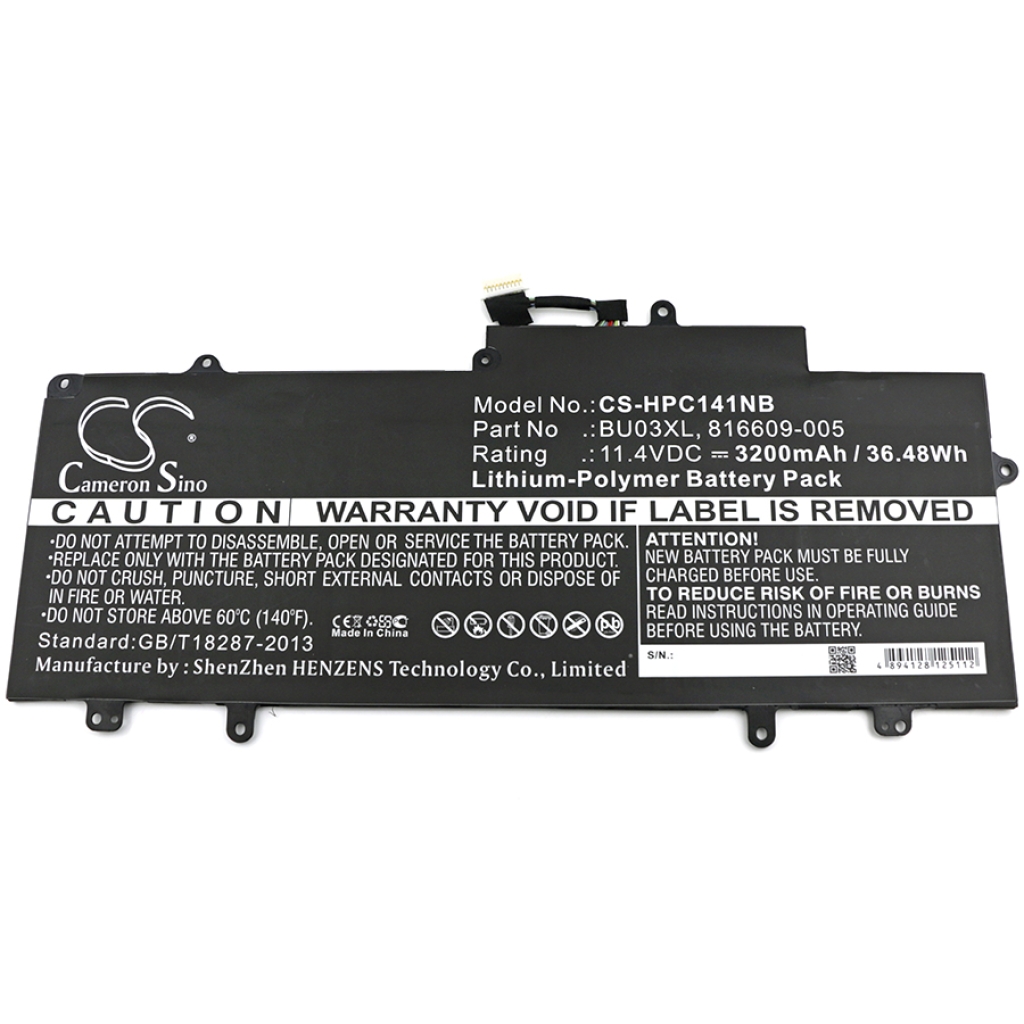 Batterier Ersätter BU03037XL