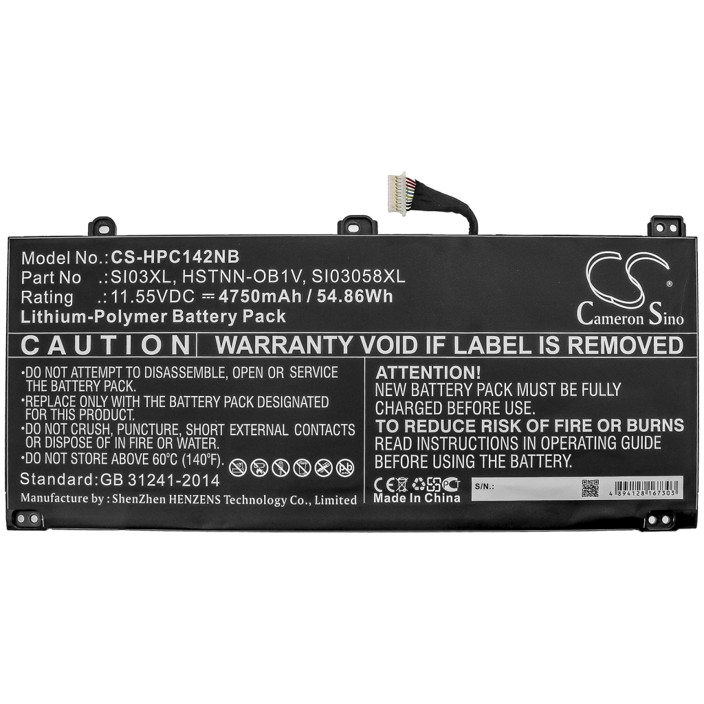 Battery Replaces SI03058XL