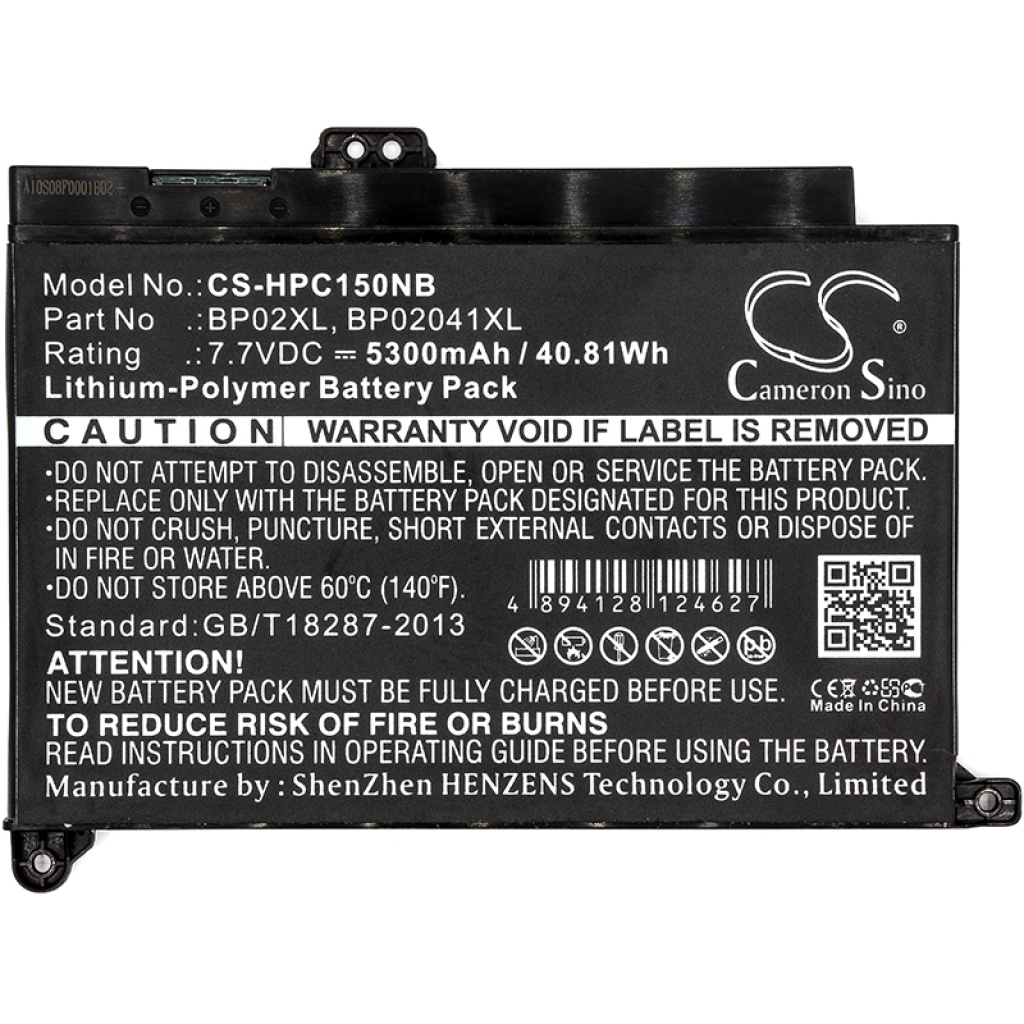 Battery Replaces BP02XL