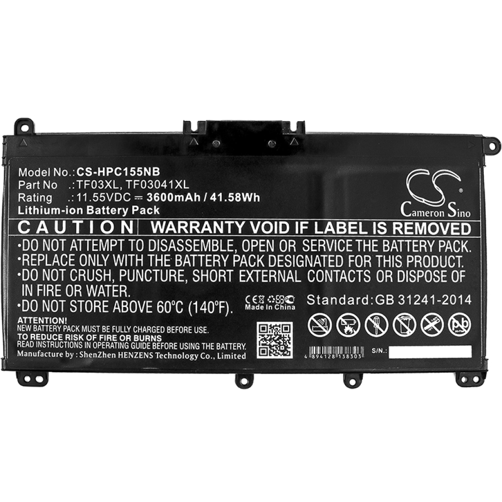 Battery Replaces HSTNN-UB7J