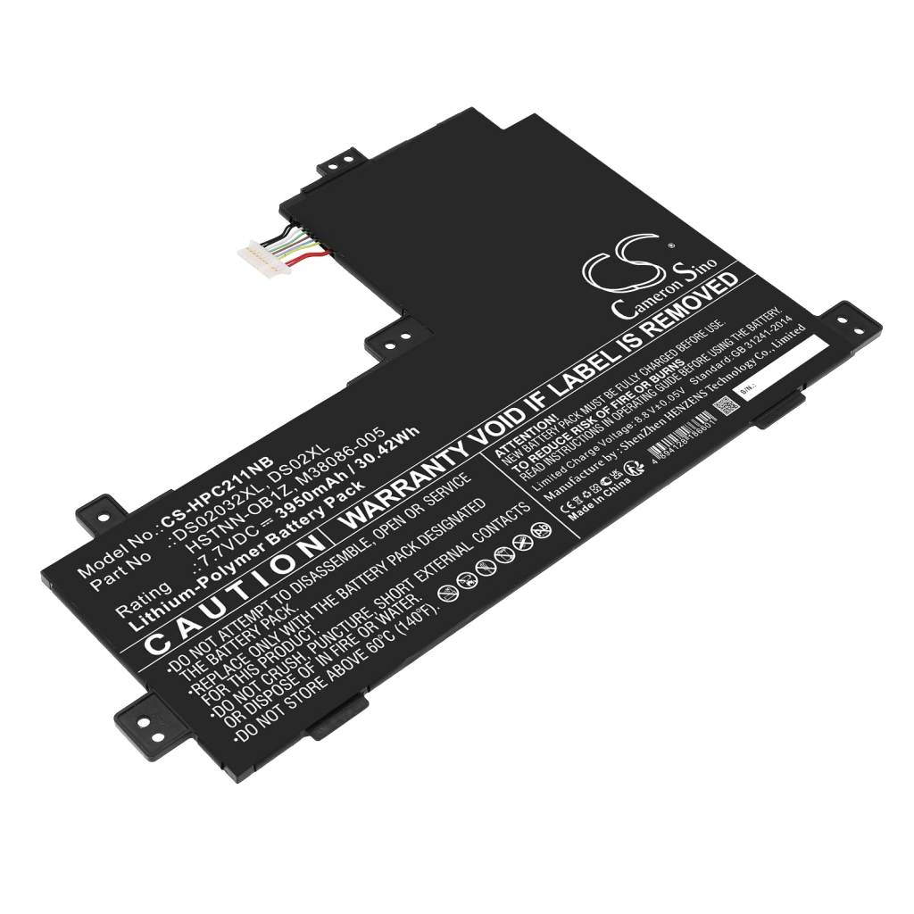 Batterier Ersätter Chromebook x2 11 11-DA0006QU