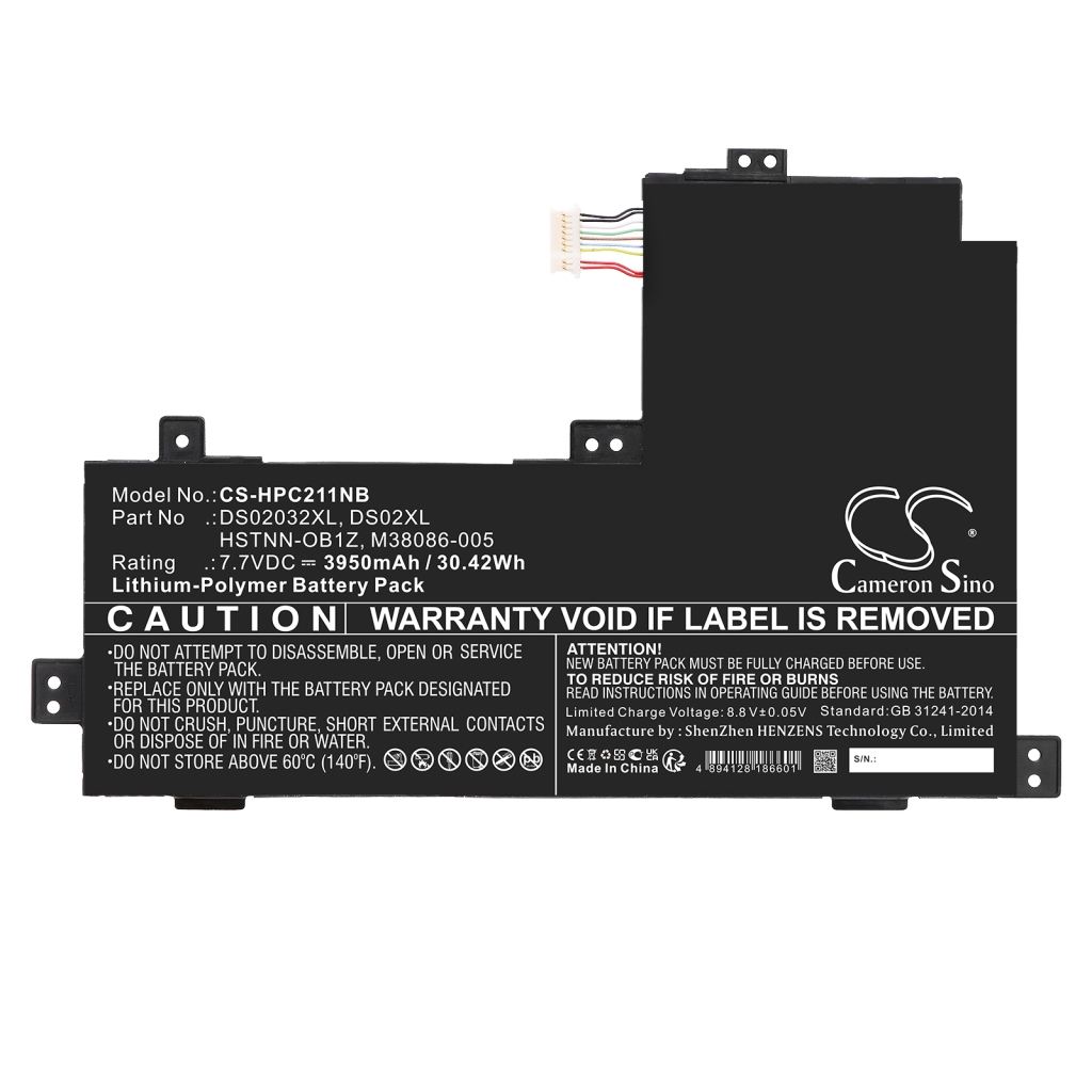 Battery Replaces DS02032XL