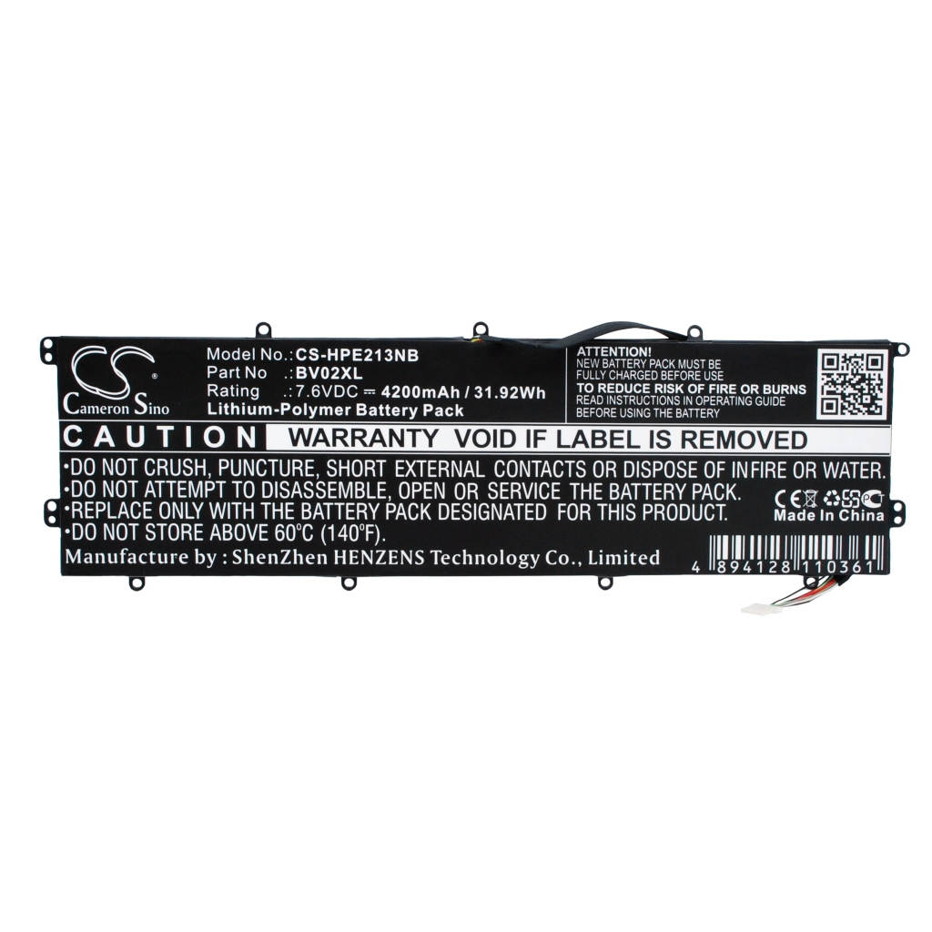 Battery Replaces BV02033XL