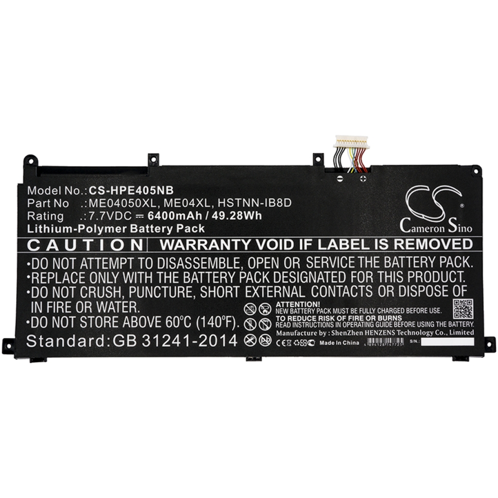 Battery Replaces ME04050XL